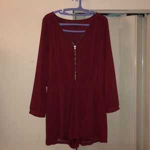 Express long sleeve romper